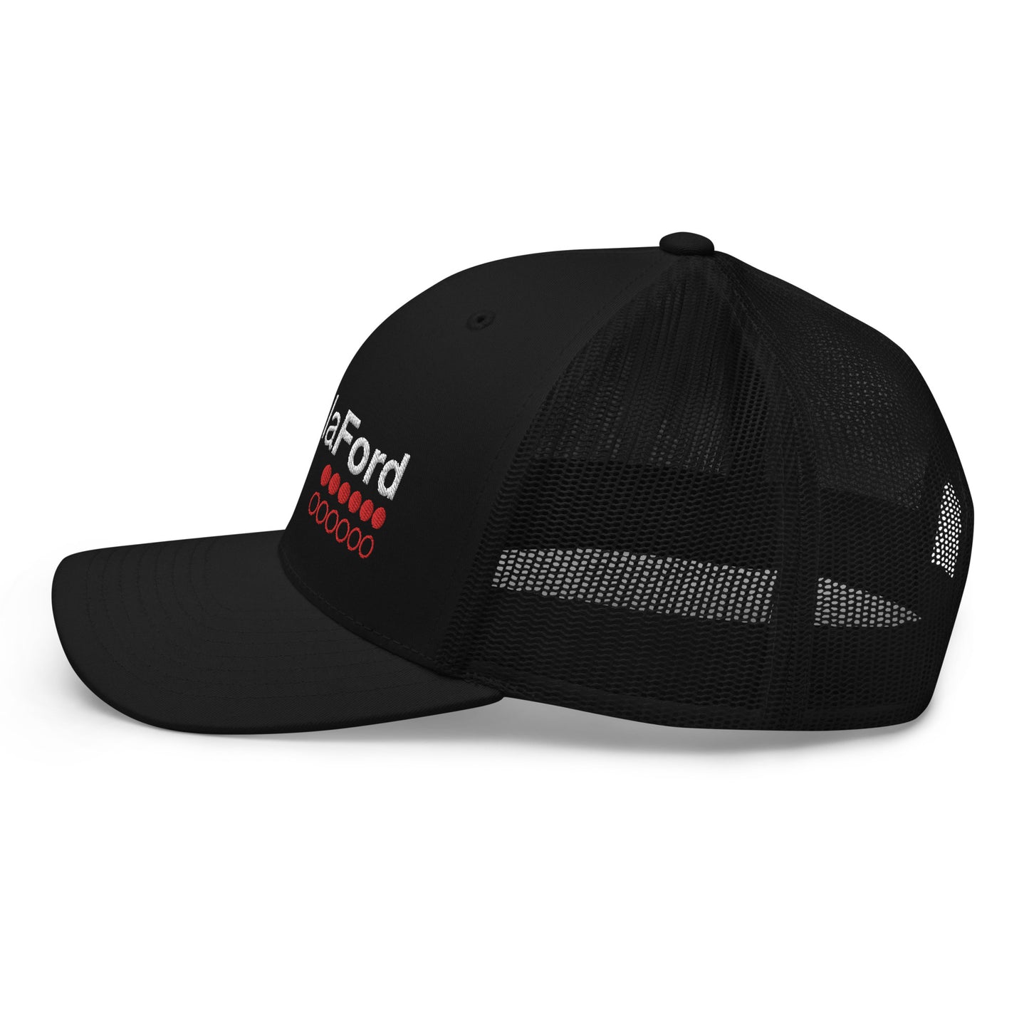 FORMULA FORD Official Embroidered Trucker Cap - full carbon