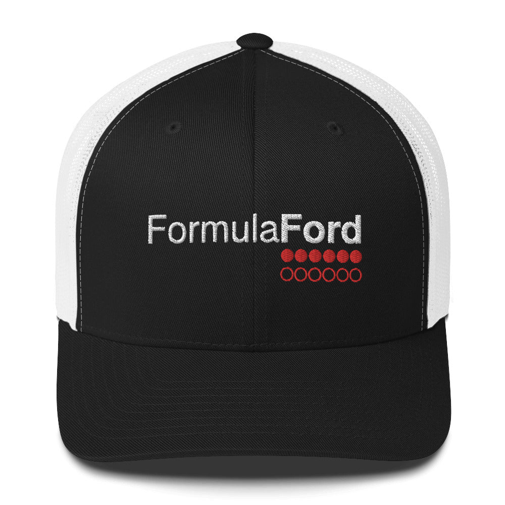 FORMULA FORD Official Embroidered Trucker Cap - carbon/white