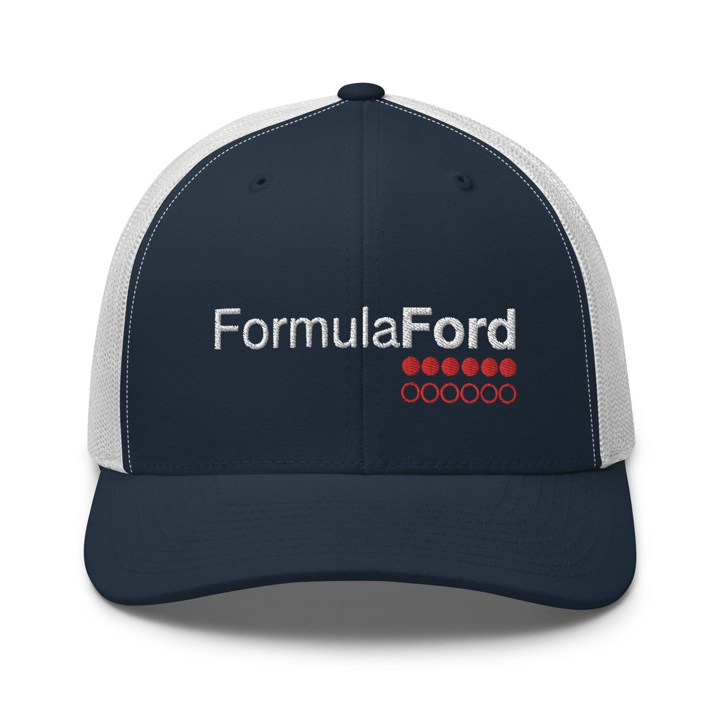FORMULA FORD Official Embroidered Trucker Cap - Navy/white