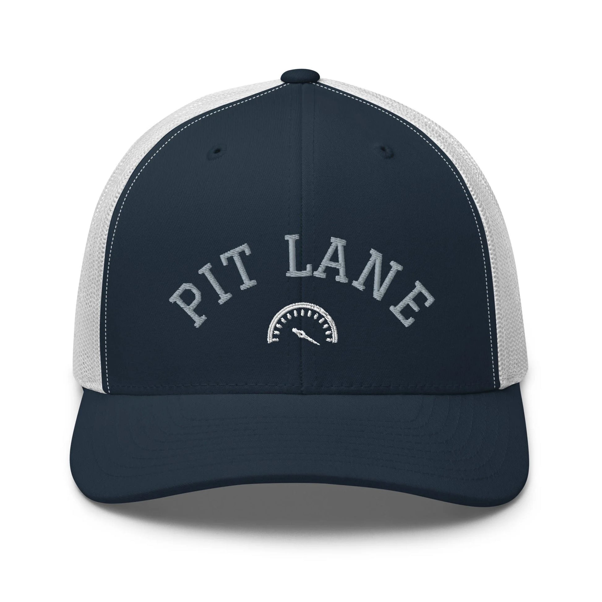 Pit Lane Clothing: Embroidered Retro Trucker Hat (Copy)