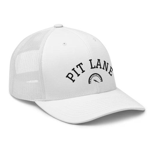 PIT LANE CLOTHING Embroidered Trucker Cap