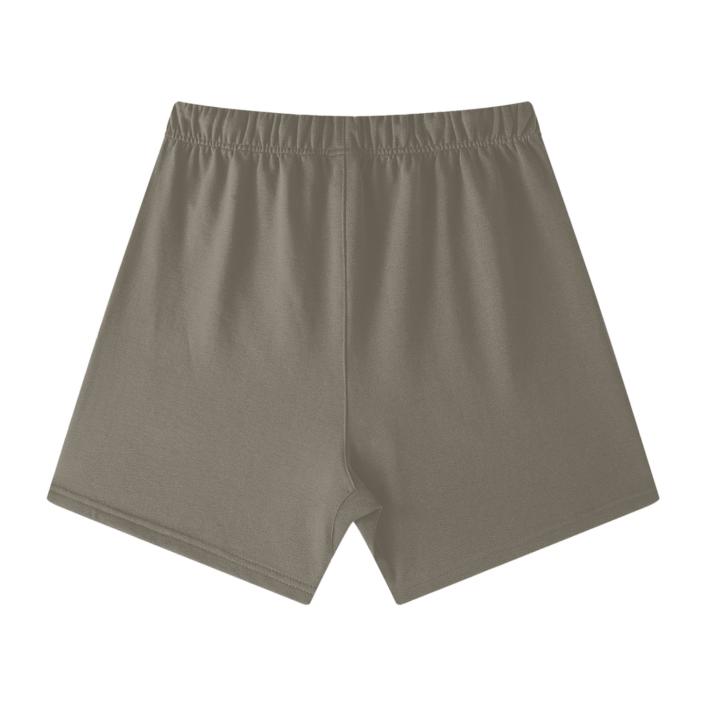 Pit Lane Clothing: Streetwear Heavyweight Loose Fit FOG 100% Cotton Shorts - Sand Trap