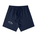 Pit Lane Clothing: Streetwear Heavyweight Loose Fit FOG 100% Cotton Shorts - Navy