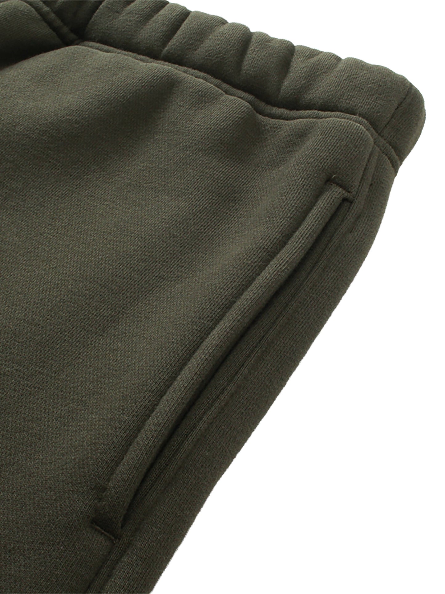 Pit Lane Clothing: Streetwear Unisex Fleece Straight Leg Pants - Titanium