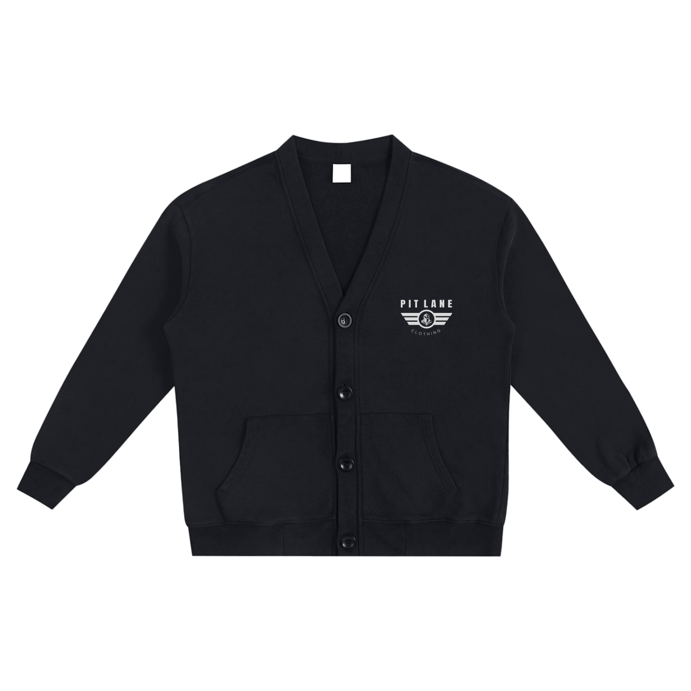 Pit Lane Clothing: Snow Washed Cardigan