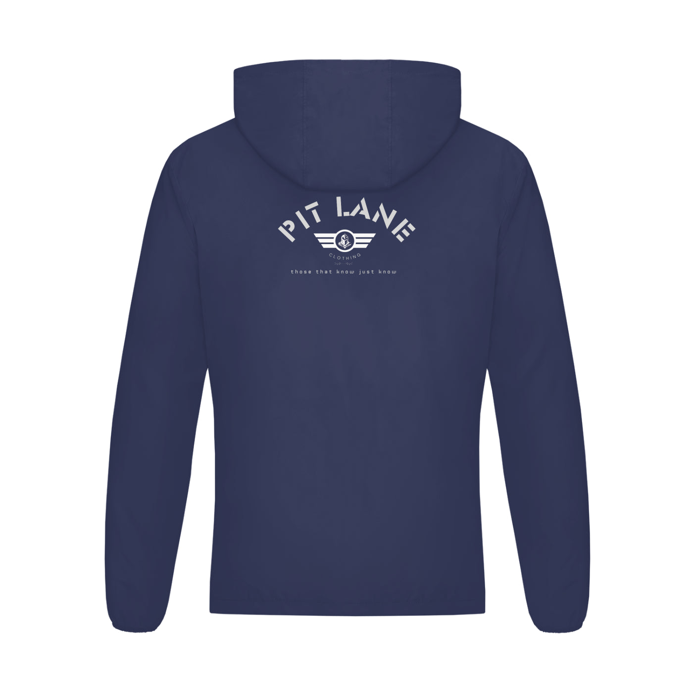 Pit Lane Clothing: Water resistant Light Training Spray jacket - Navy