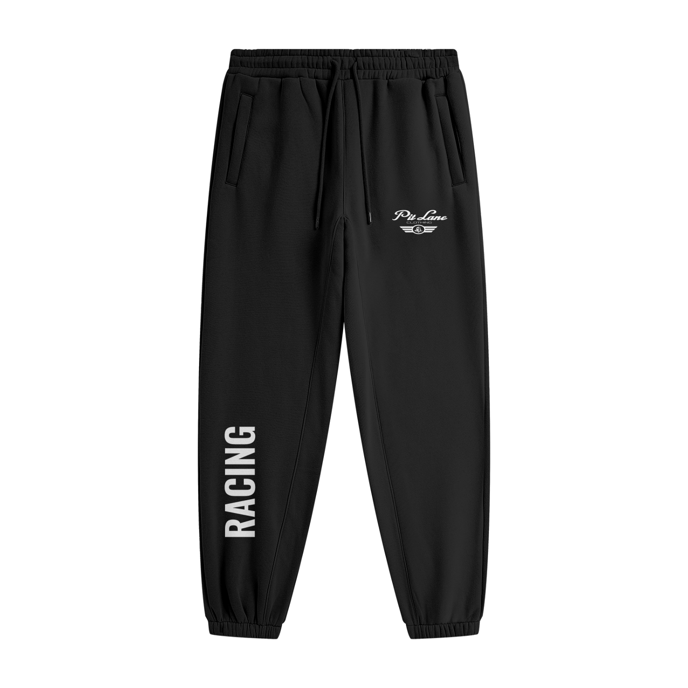 Pit Lane Clothing: Streetwear Heavyweight Unisex Fleece Joggers - Carbon