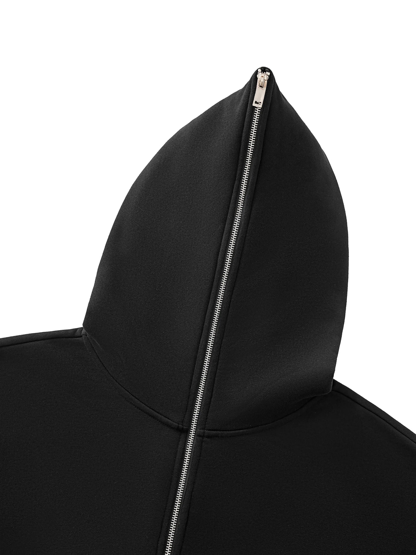 Pit Lane Clothing: Fleeced Full-Zip Boxy Hoodie