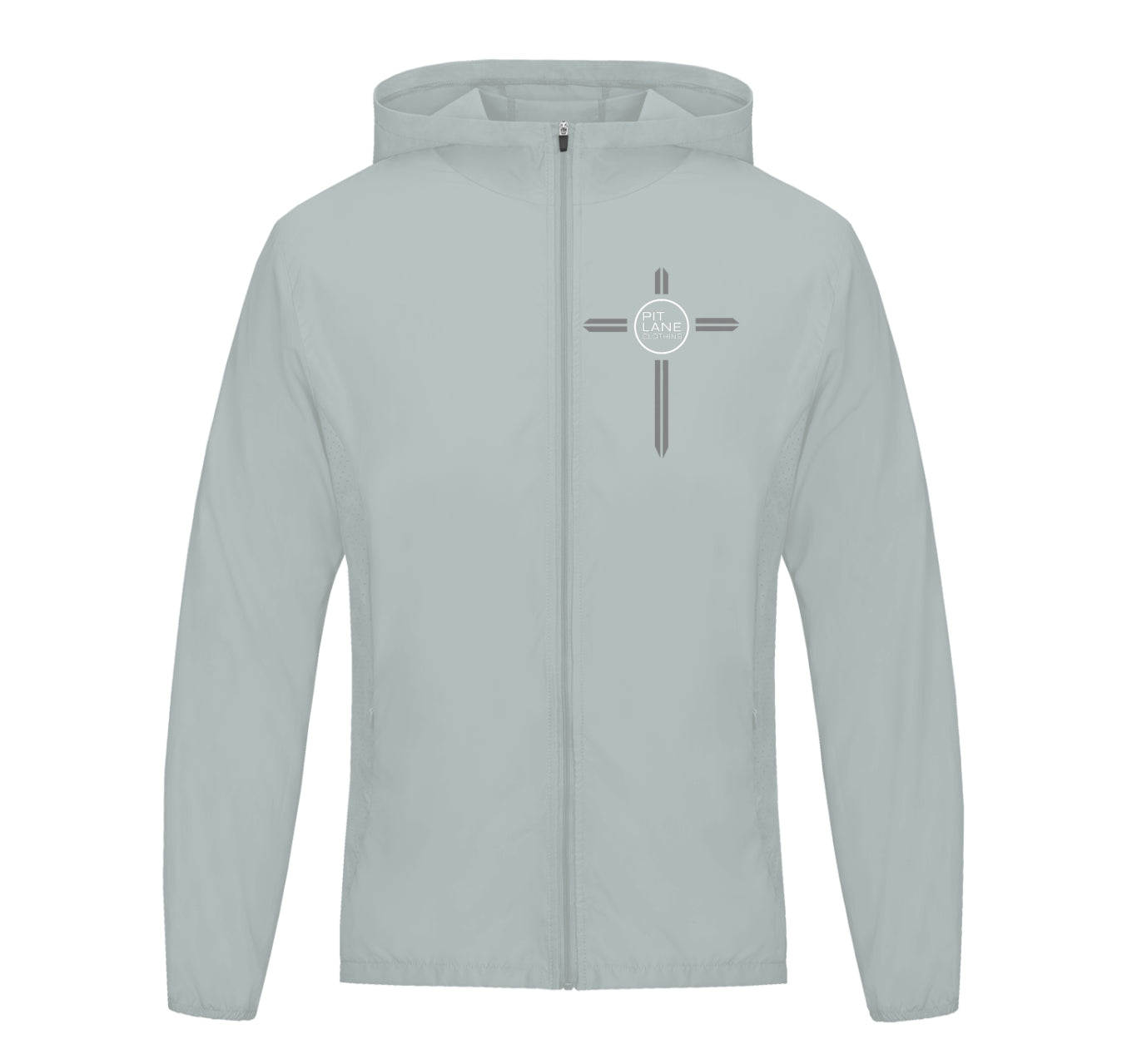 Pit Lane Clothing: Spray Active Training Jacket - Titanium Grey