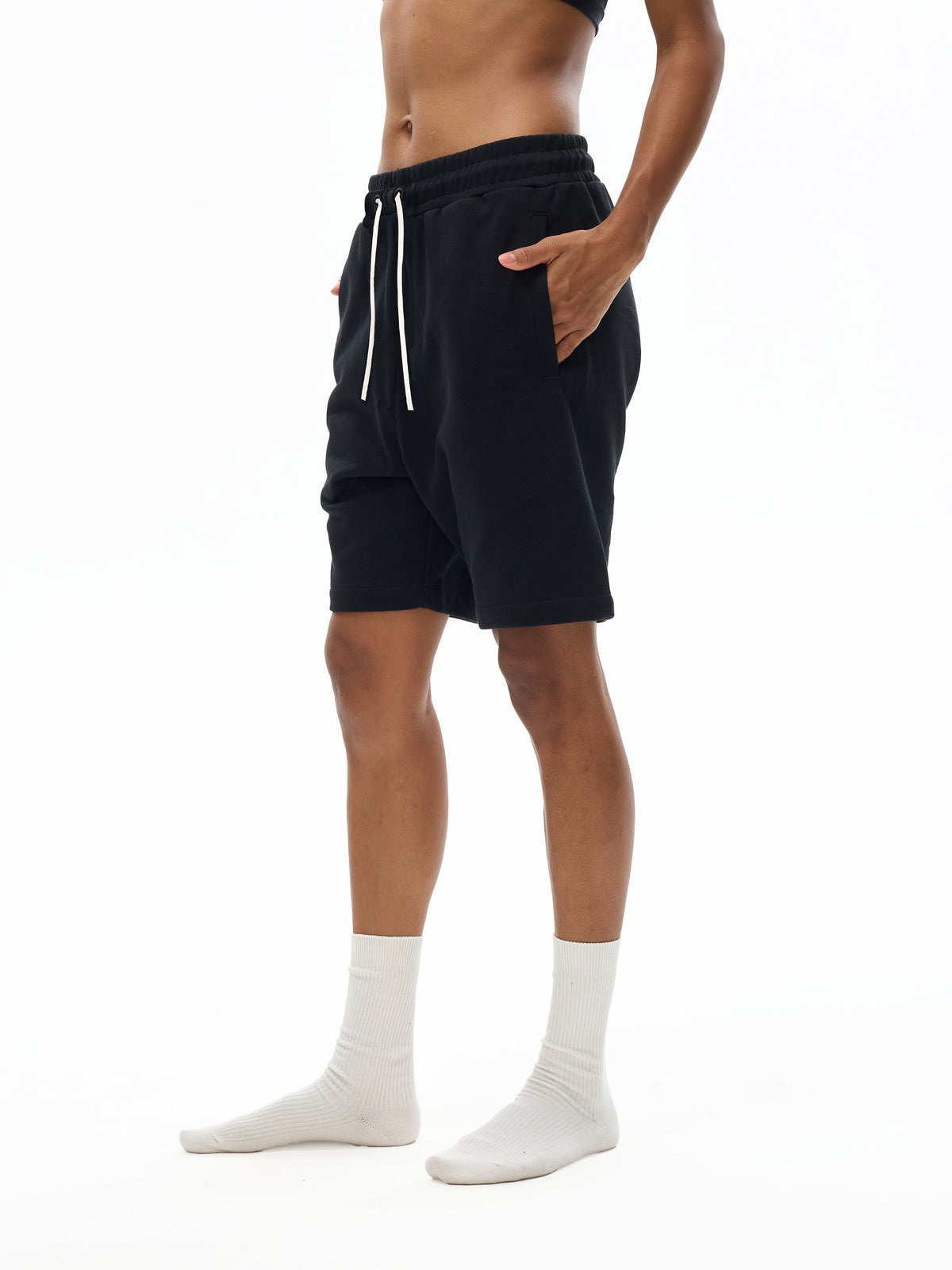 Pit Lane Clothing: Essential Cotton Shorts - Titanium Grey