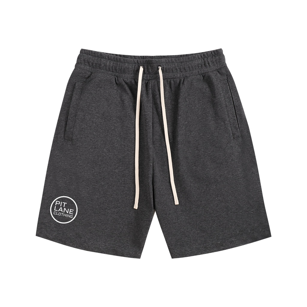Pit Lane Clothing: Essential Cotton Shorts - Titanium Grey