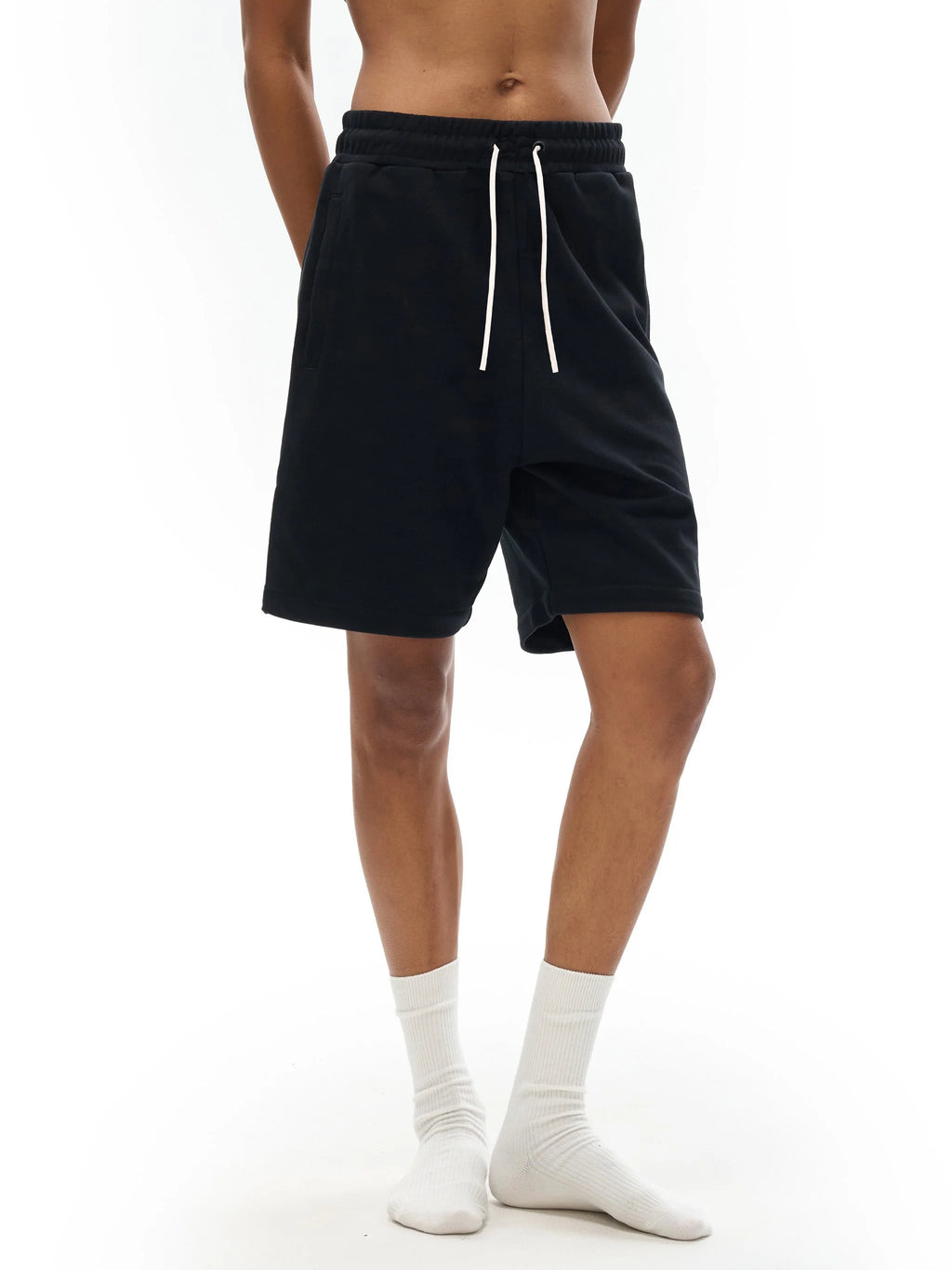 Pit Lane Clothing: Essential Cotton Shorts - Titanium Grey