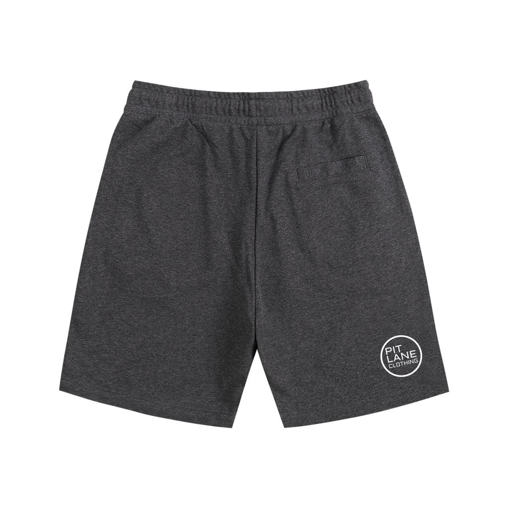 Pit Lane Clothing: Essential Cotton Shorts - Titanium Grey