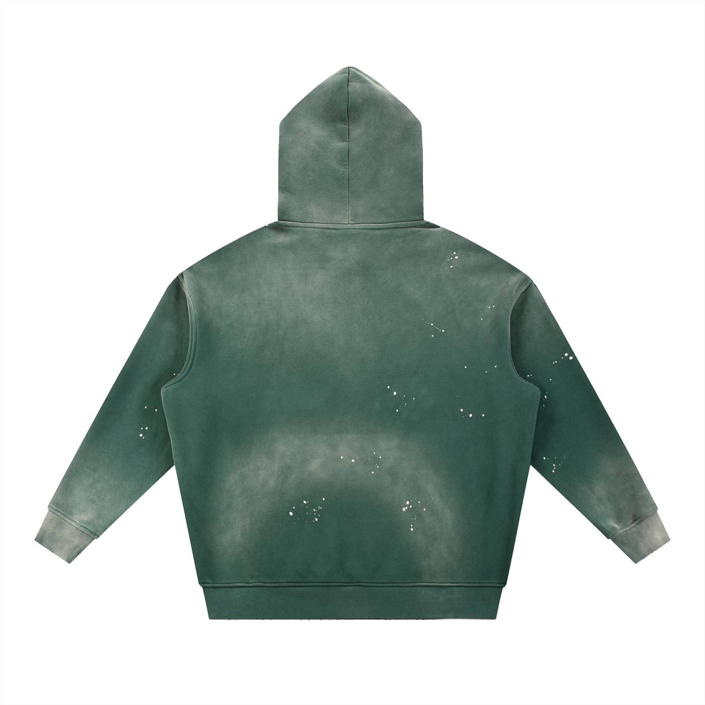 Pit Lane Clothing: Heritage Series Vintage Washed Frayed Fleece Hoodie