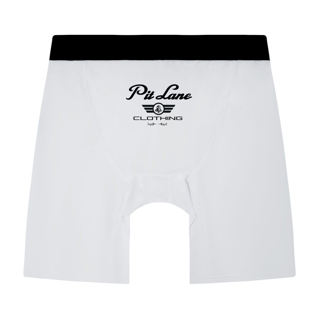 Pit Lane Clothing:  Activeware Shorts - white flag
