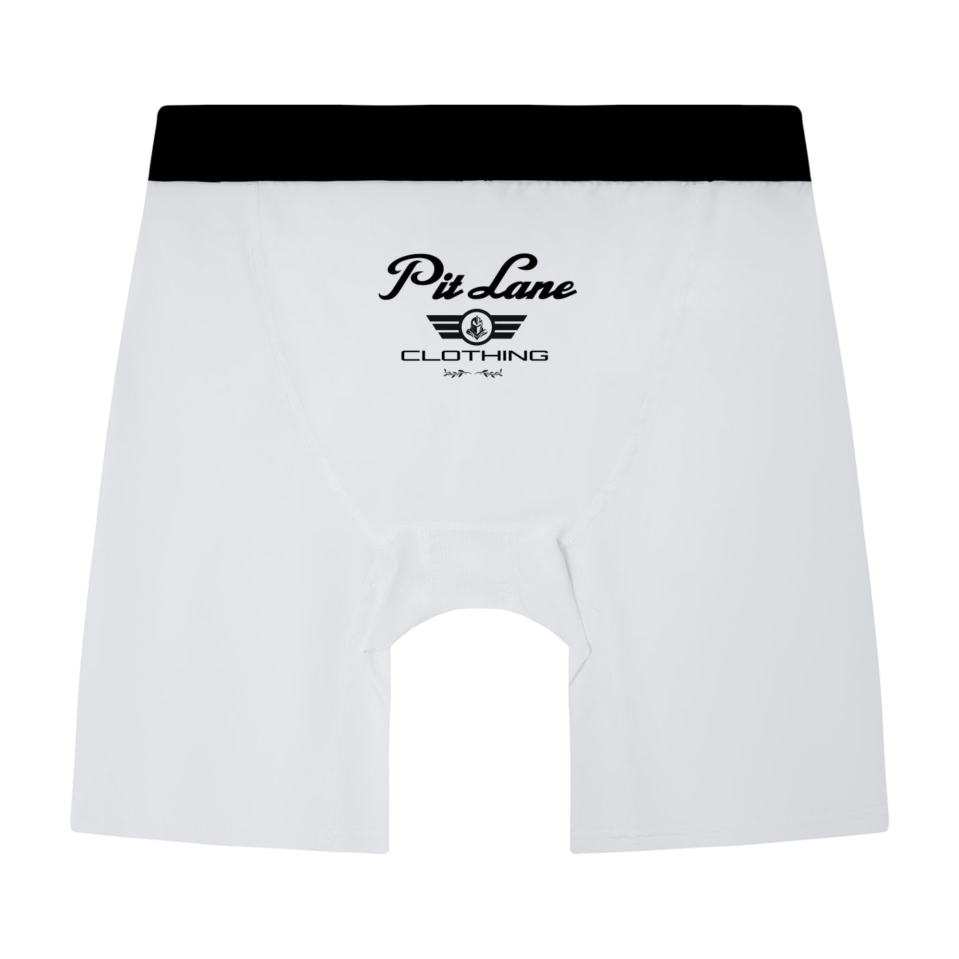 Pit Lane Clothing:  Activeware Shorts - white flag