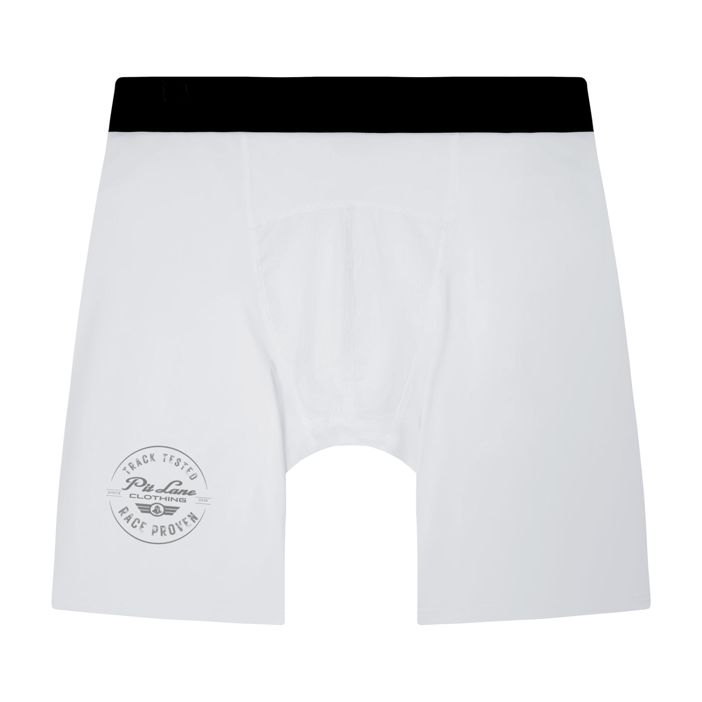 Pit Lane Clothing:  Activeware Shorts - white flag