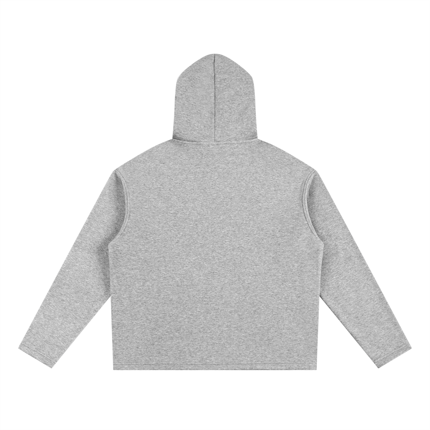 Pit Lane Clothing: Oversized Fleece Hoodie - Titanium grey