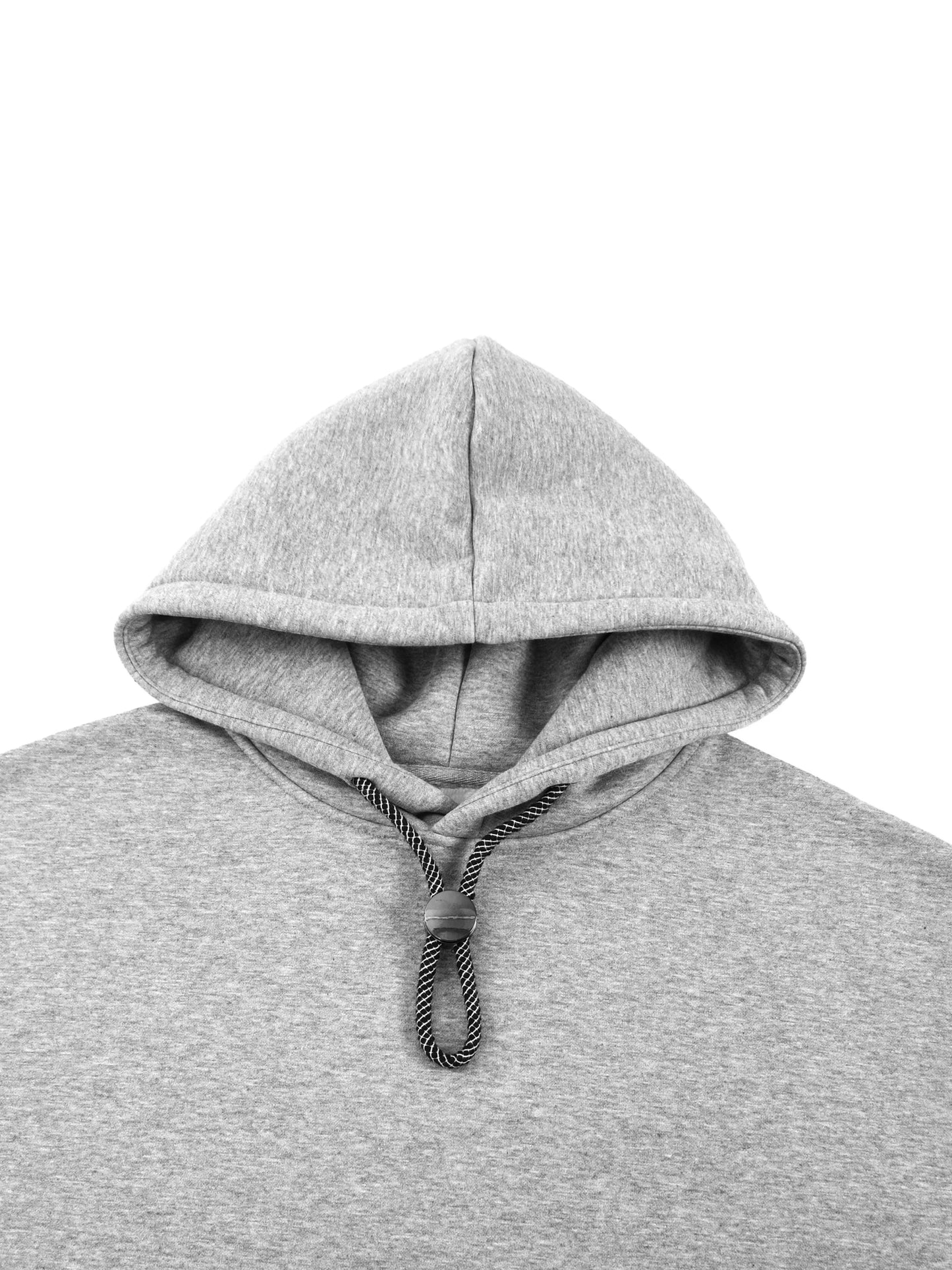 Pit Lane Clothing: Oversized Fleece Hoodie - Titanium grey