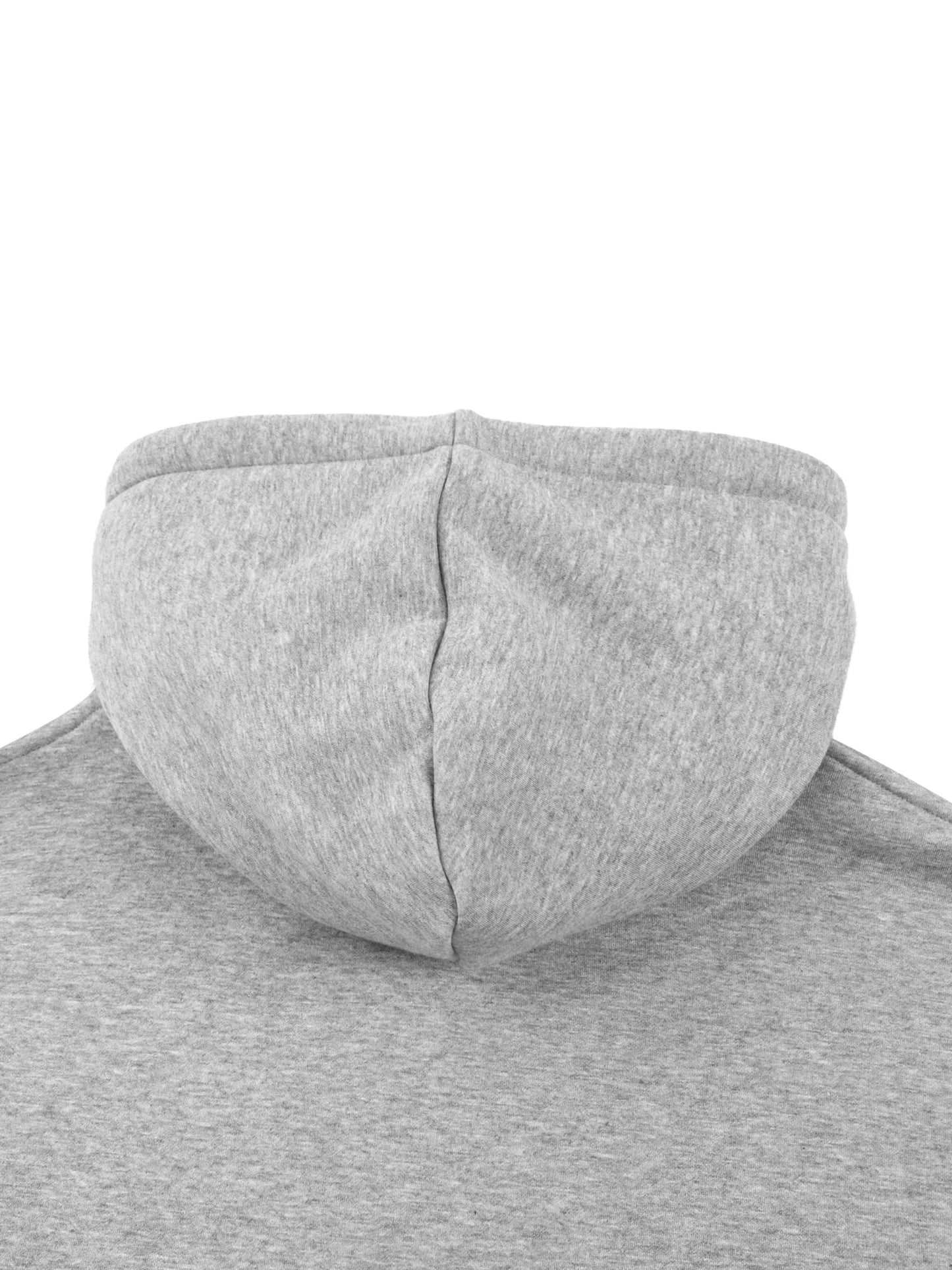 Pit Lane Clothing: Oversized Fleece Hoodie - Titanium grey