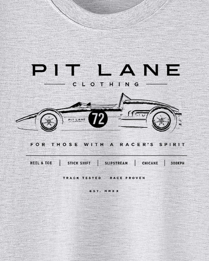 Original Racer's Tee - Grey