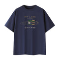 PIT LANE CLOTHING: Premium Cotton T-Shirt - Chicane - Navy