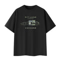 Pit Lane Clothing: Pure Cotton T-Shirt - Chicane - carbon