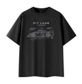 PIT LANE CLOTHING: Premium Cotton T-Shirt - Dynamics - Black