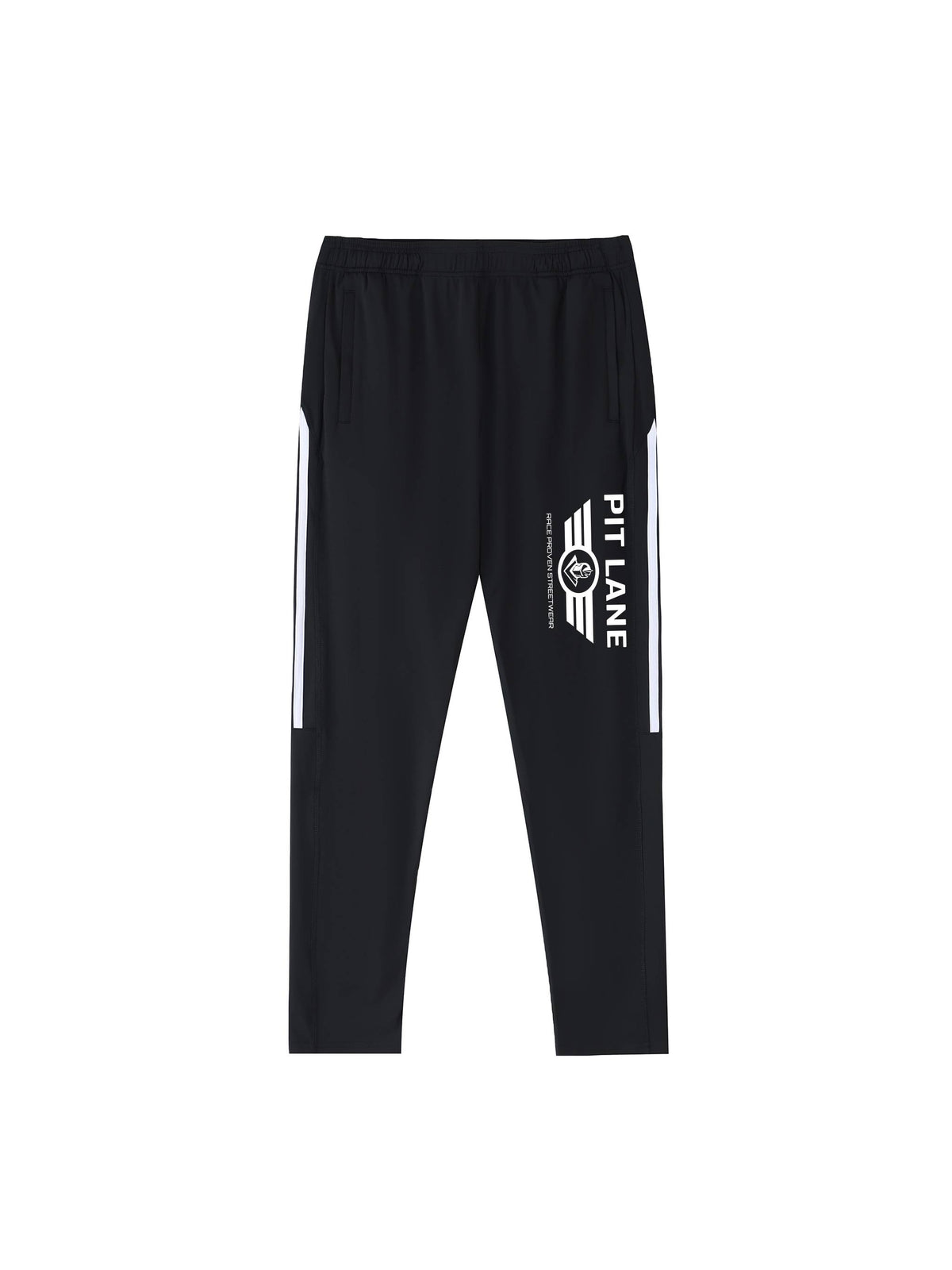 Side Stripe Running pants - Black
