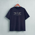 PIT LANE CLOTHING: Premium Cotton T-Shirt - Racer's Tee - Navy