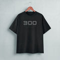 PIT LANE CLOTHING: Premium Cotton T-Shirt - 300 KPH - Black