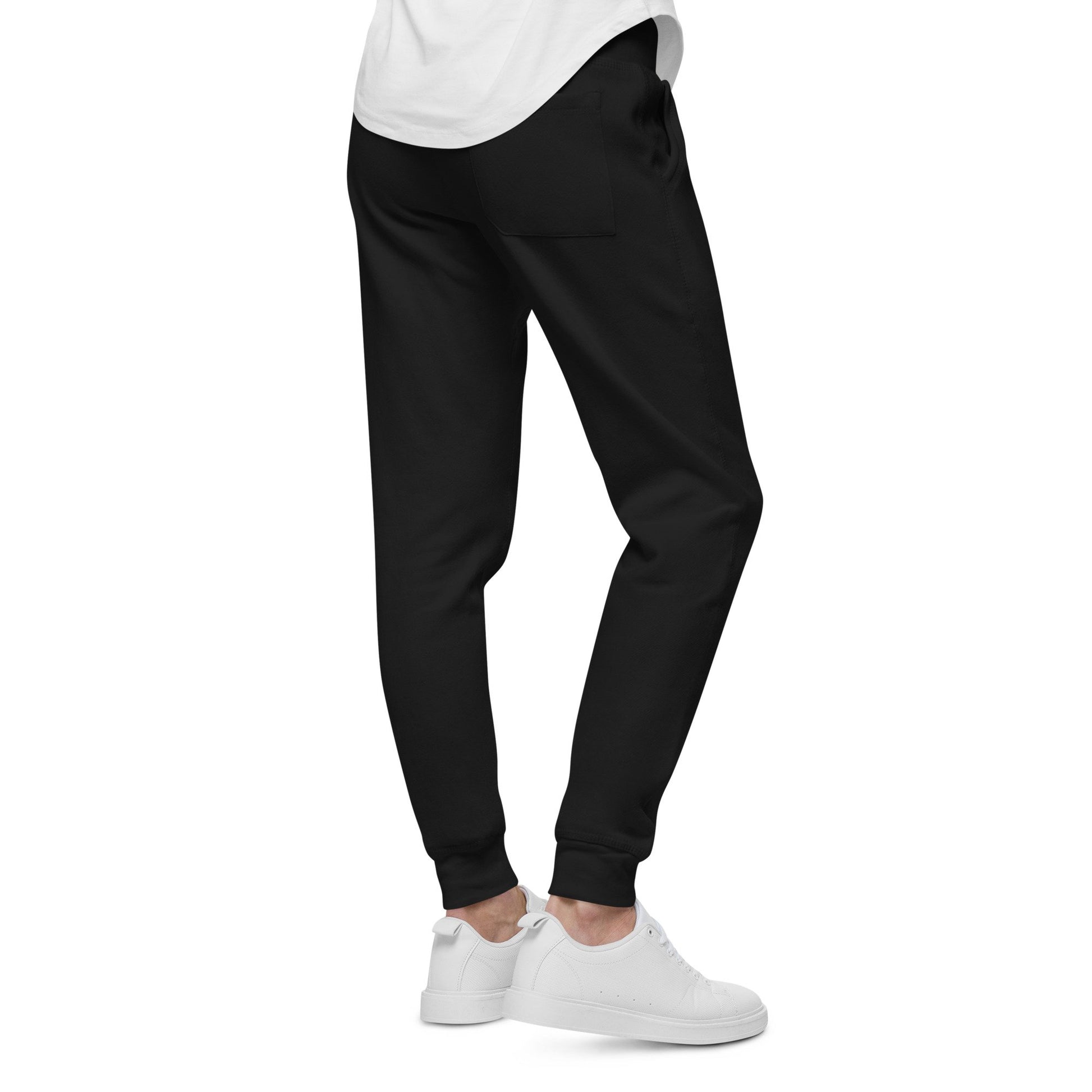 Pit Lane Clothing: Heavyweight Embroidered Fleece Track pants - X 6 COLOURS
