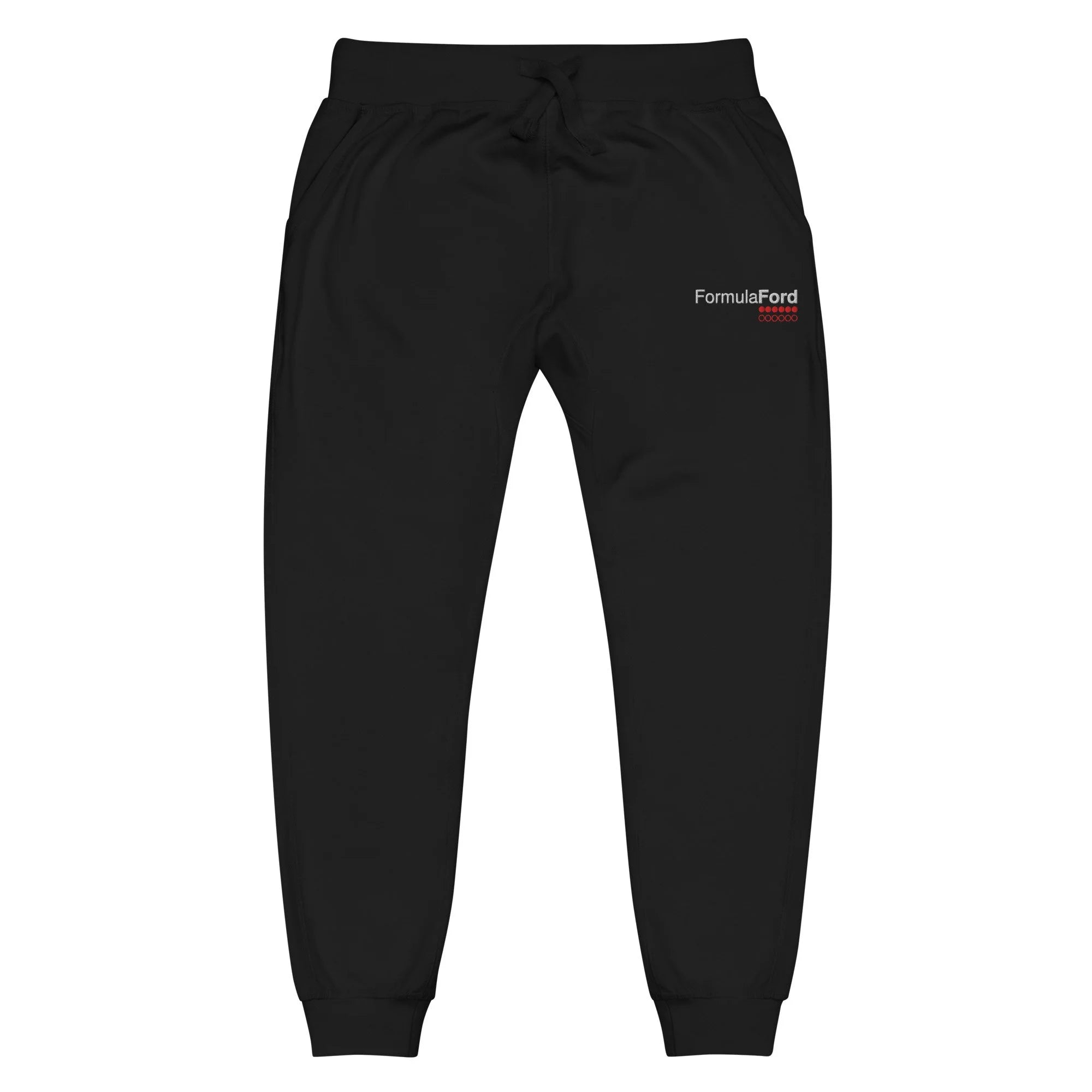Formula Ford Official Embroidered fleece sweatpants - Carbon black