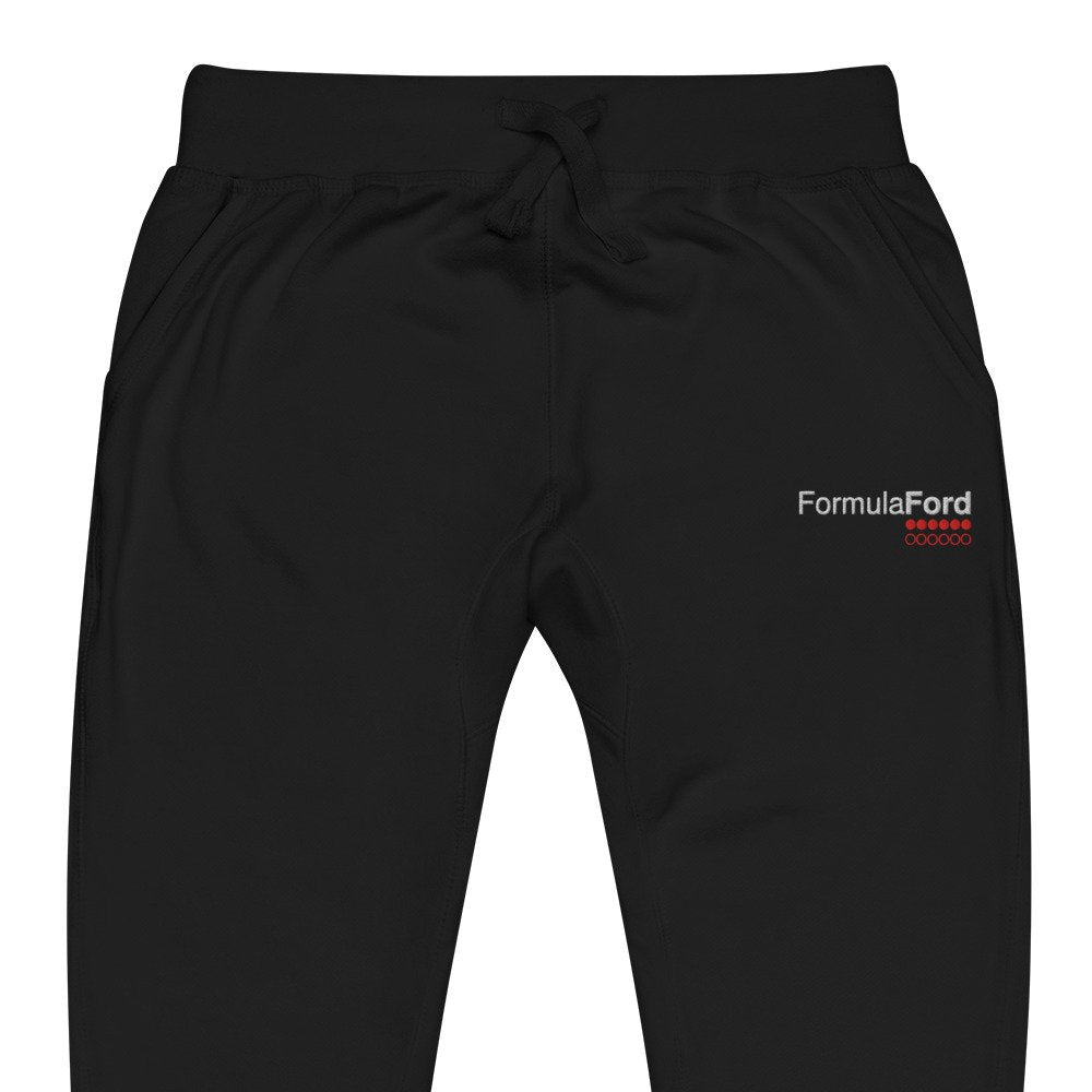 Formula Ford Official Embroidered fleece sweatpants - Carbon black