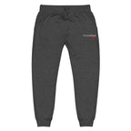Formula Ford Official Embroidered fleece sweatpants - Titanium / grey