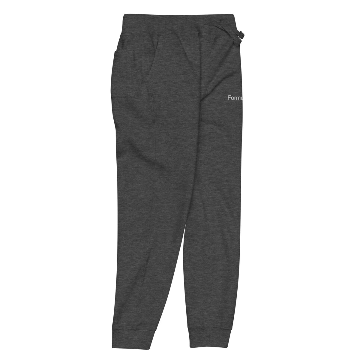Formula Ford Official Embroidered fleece sweatpants - Titanium / grey