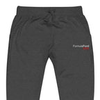Formula Ford Official Embroidered fleece sweatpants - Titanium / grey