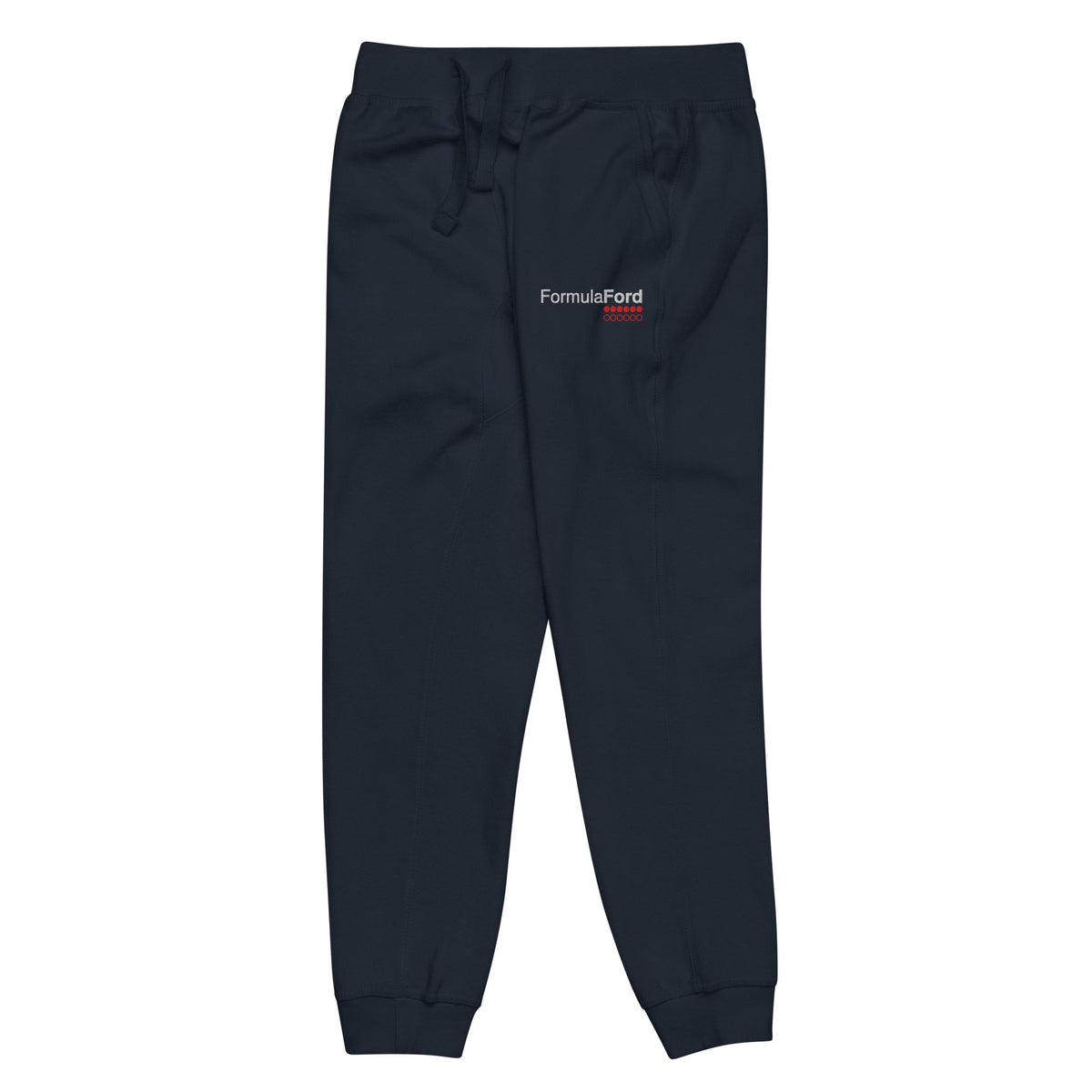 Formula Ford Official Embroidered fleece sweatpants - Navy Blue