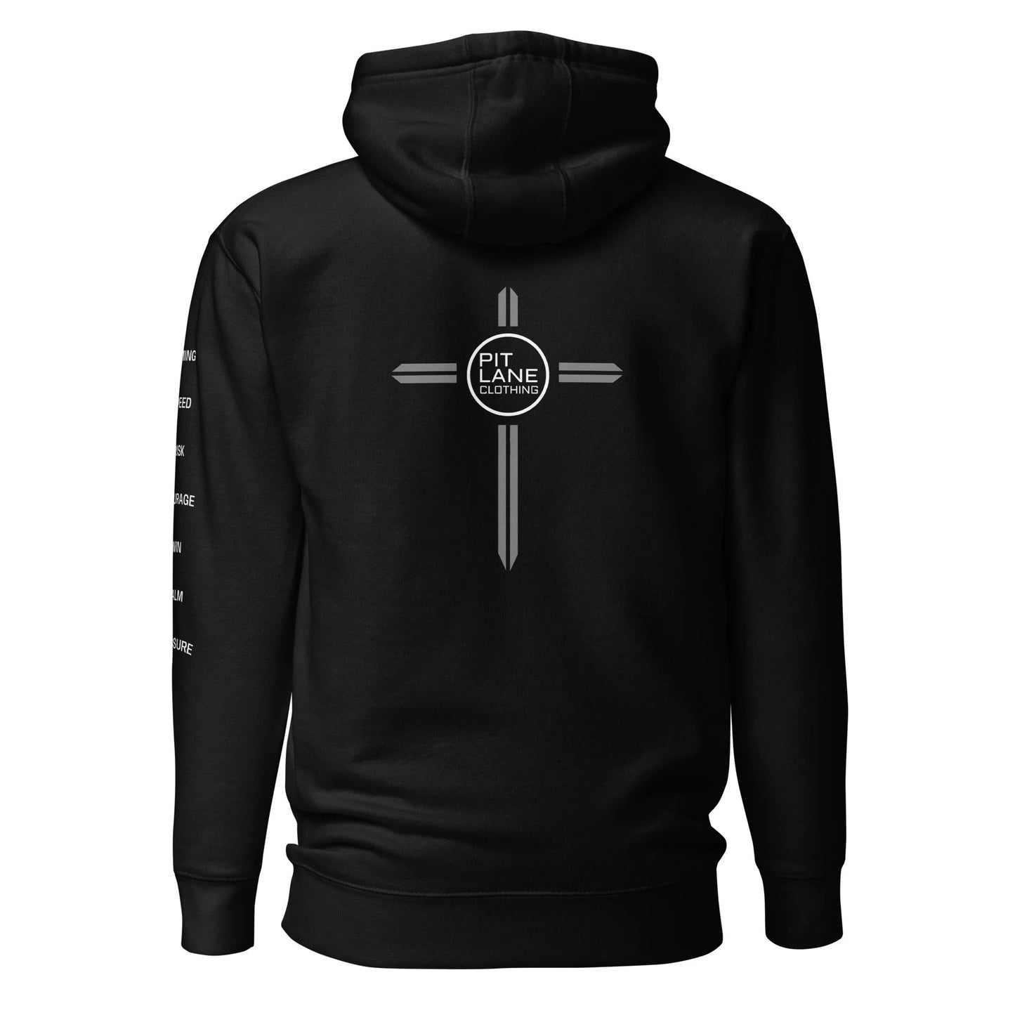 Pit Lane Clothing: Heavyweight Fleece Hoodie - 'Apex'