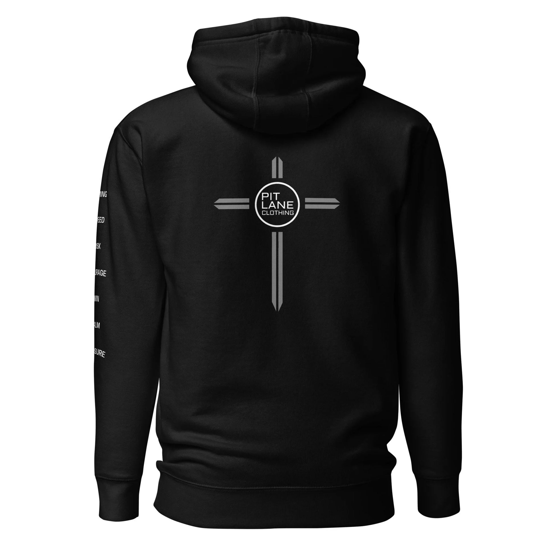 Pit Lane Clothing: Heavyweight Fleece Hoodie - 'Apex'
