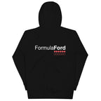 Formula Ford Official Embroidered Fleece Hoodie - carbon / black