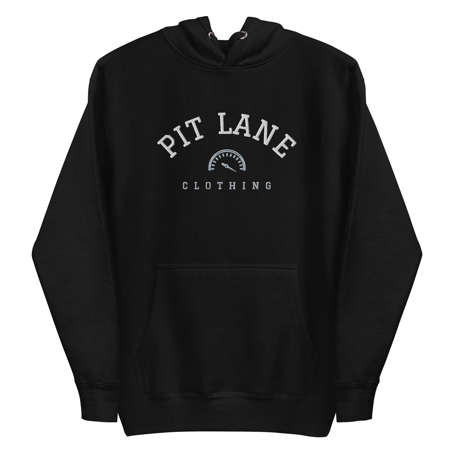 PIT LANE CLOTHING Embroidered Cotton Fleece Mens Hoodie