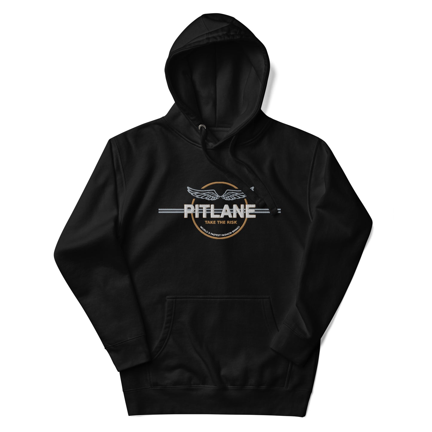 PIT LANE CLOTHING Embroidered Heavyweight Hoodie