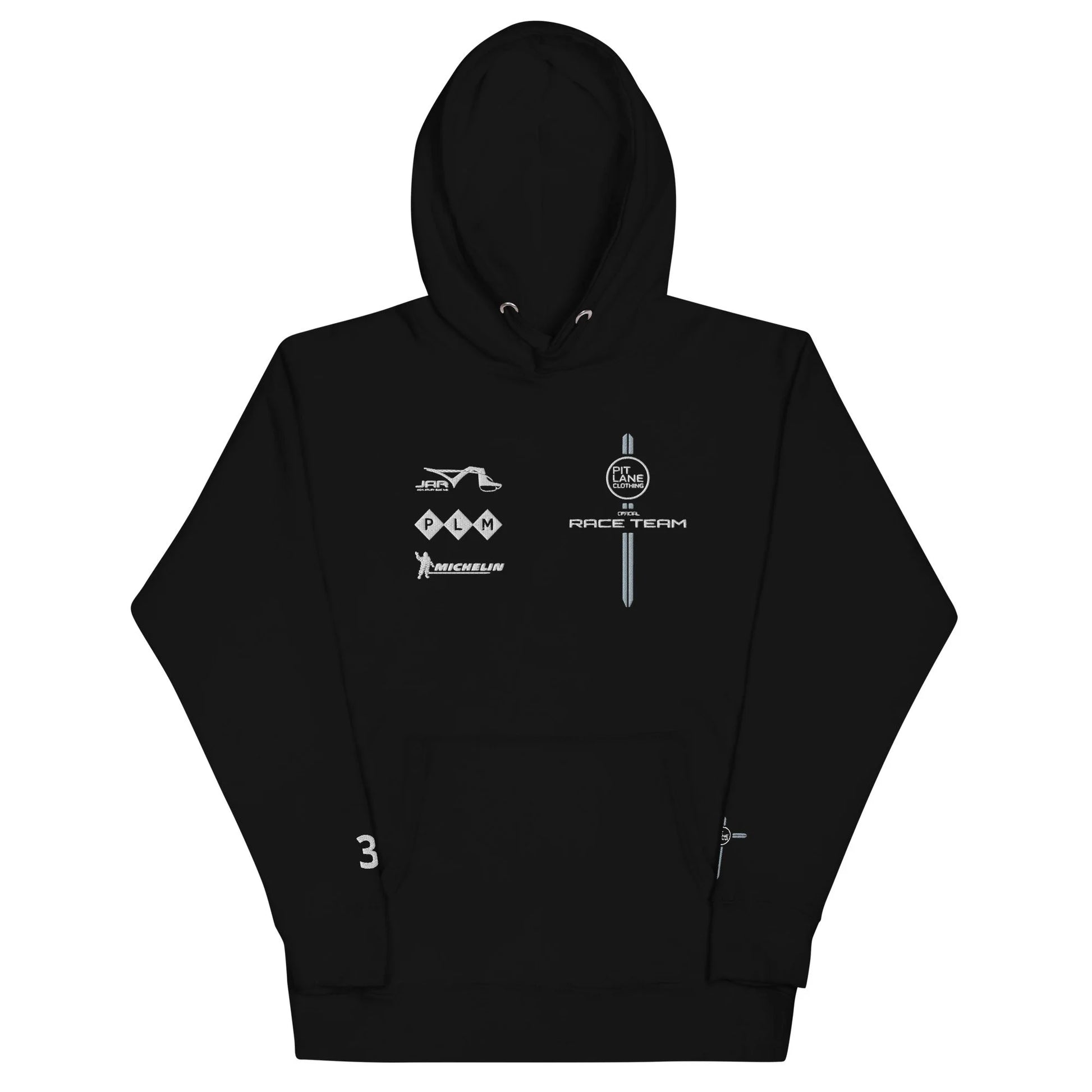 PIT LANE CLOTHING: Official Race Team - Premium Embroidered Hoodie