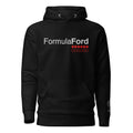 Formula Ford Official Embroidered Fleece Hoodie - carbon / black