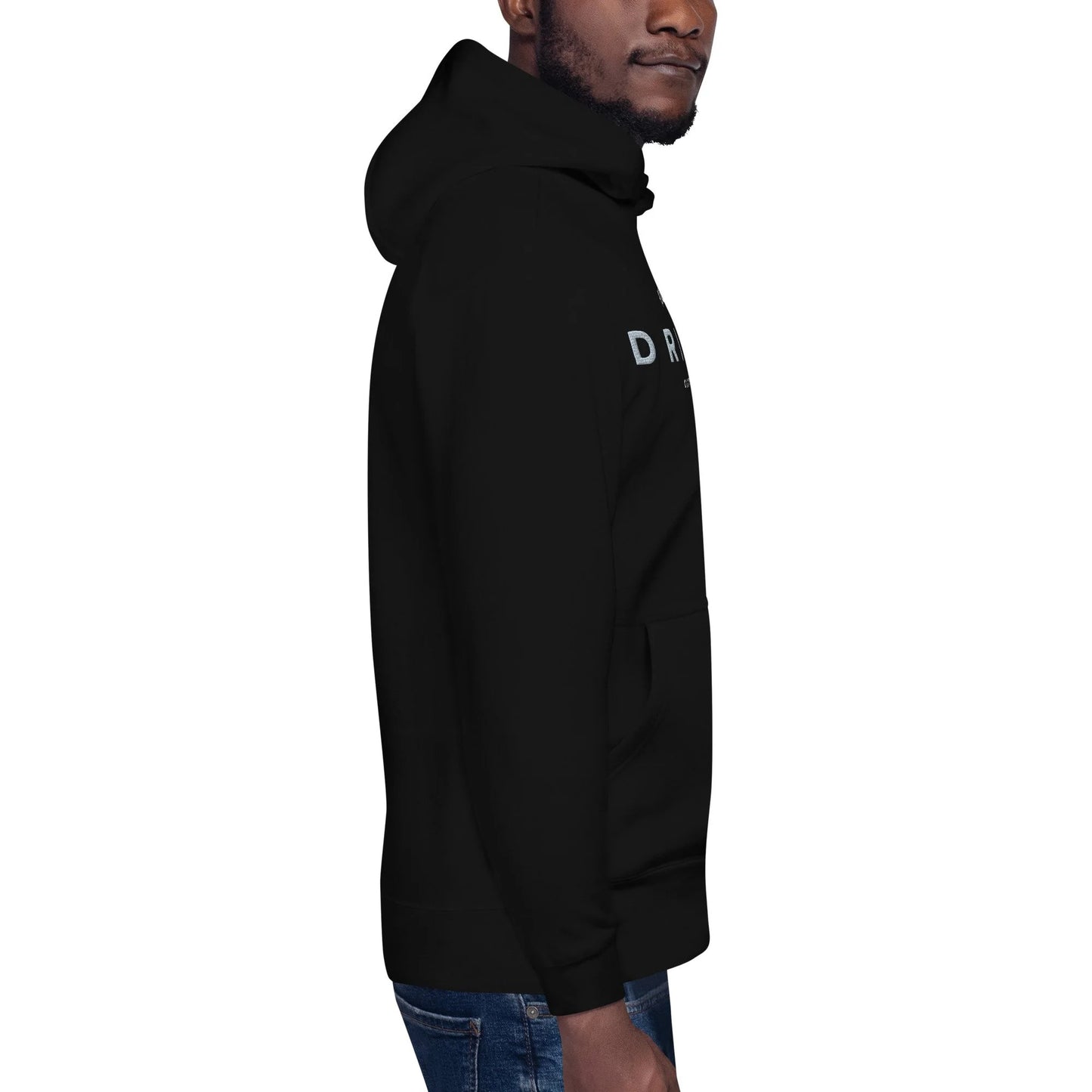 Pit Lane Clothing: Embroidered Hoodie - Driver - carbon/black