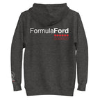 Formula Ford Official Embroidered Fleece Hoodie - Titanium / grey