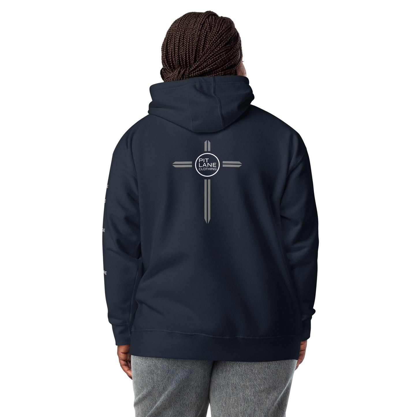 Pit Lane Clothing: Heavyweight Fleece Hoodie - 'Apex'