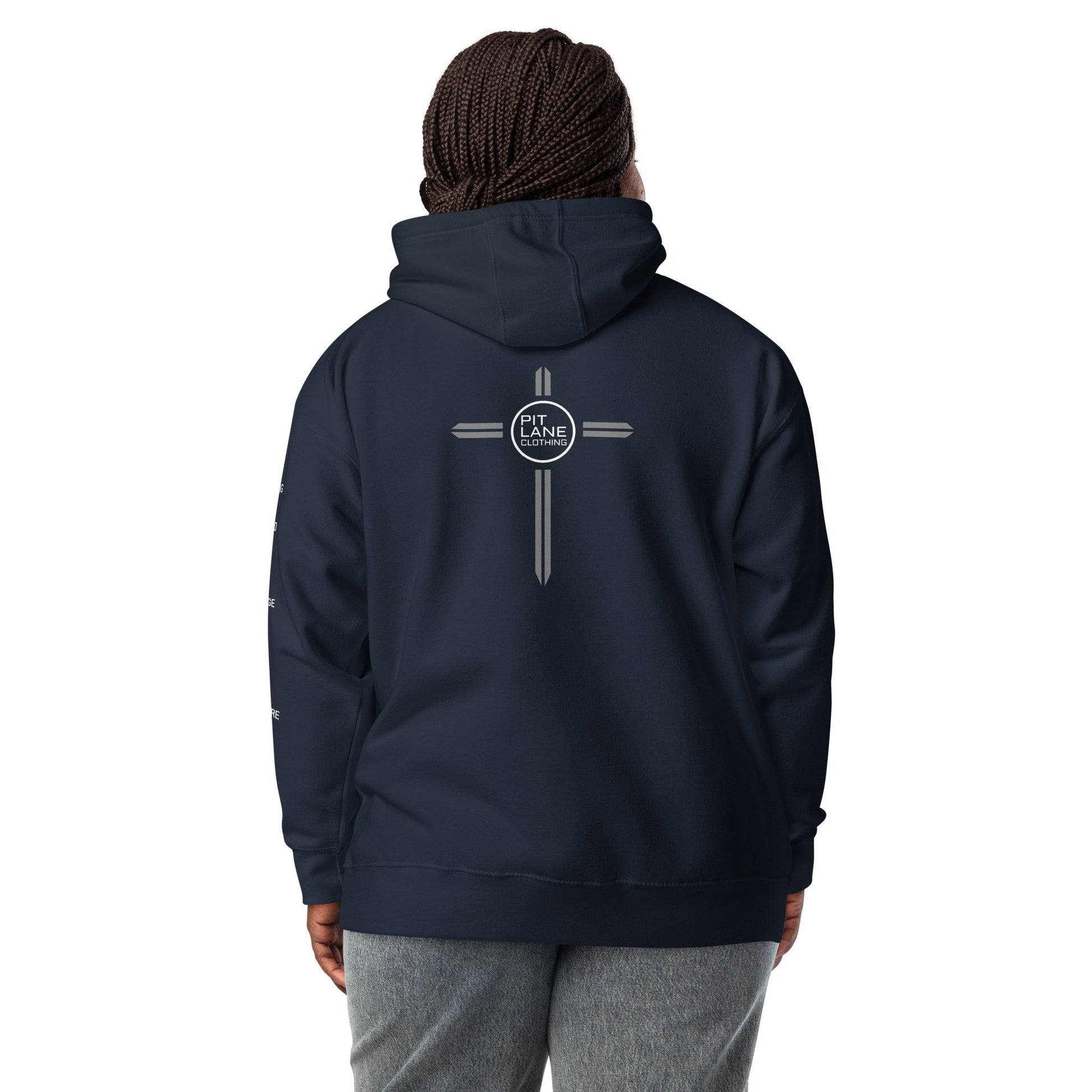 Pit Lane Clothing: Heavyweight Fleece Hoodie - 'Apex'