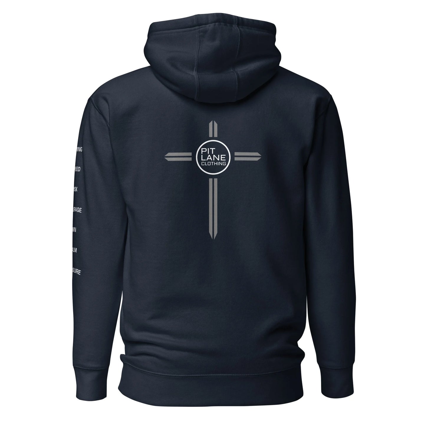 Pit Lane Clothing: Heavyweight Fleece Hoodie - 'Apex'